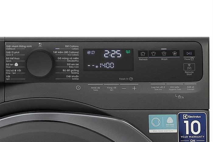 Máy Giặt Electrolux UltimateCare 700 Inverter 10 Kg EWF1043R7SC&nbsp;